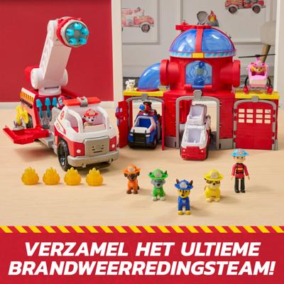 Marcus-figuur - Voertuigen + 2 projectielen - Vanaf 3 jaar - Brandweer - Paw Patrol