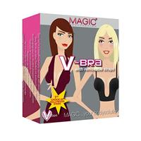 Magic BH Diepe decollete - V-Bra - Push up Bh - Strapless bh - Afneembare bandjes - Lage rug bh - thumbnail