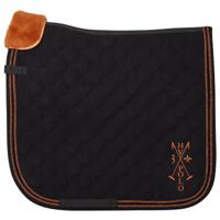 Zadeldek Hv Polo Hvpfranka, Veelzijdigheid paard in zwart - thumbnail