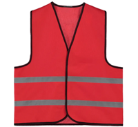 Veiligheidshesje kind rood - Veiligheidshesje kind rood - thumbnail