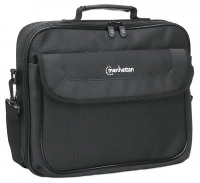 Manhattan Cambridge Clamshell Laptoptas Geschikt voor max. (laptop): 35,8 cm (14,1) Zwart - thumbnail