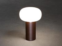 KonstSmide Oplaadbare tafellampAntibes roestbruin - 7826-972 - thumbnail