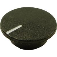 Cliff CL1764 Afdekkap Met wijzer Zwart Geschikt voor Draaiknoppen K21 1 stuk(s) - thumbnail