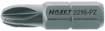 Hazet 2216-PZ2 Kruis-bit PZ 2 Speciaal staal C 6.3 1 stuk(s)