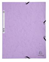 Elastomap exacompta aquarel a4 3 klep 400gr lila | 5 stuks - thumbnail