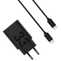Motorola USB-oplader 33 W 1x USB-A USB PD, QC 3.0 Zwart Qualcomm Quick Charge 3.0, USB Power Delivery (USB-PD), Snellader - thumbnail