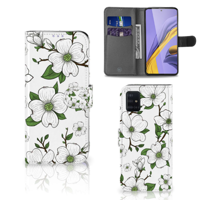 Samsung Galaxy A51 Hoesje Dogwood Flowers Samsung Galaxy A51 Hoesje Dogwood Flowers