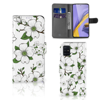 Samsung Galaxy A51 Hoesje Dogwood Flowers - thumbnail