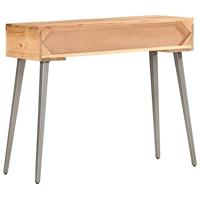 Wandtafel 90x30x75 cm massief acaciahout - thumbnail