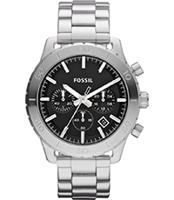 Horlogeband Fossil CH2814 Roestvrij staal (RVS) Staal 20mm - thumbnail