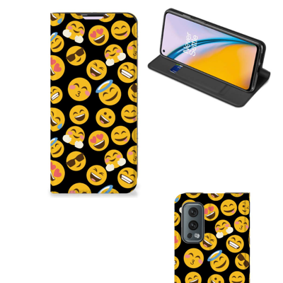 OnePlus Nord 2 5G | Hoesje met Magneet | Emoji