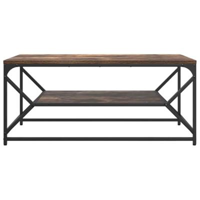 Salontafel Gerookt eiken 90 x 50 x 40 cm