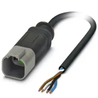 Phoenix Contact 1415012 Sensor/actuator connector, geassembleerd Aantal polen (sensoren): 4 Stekker, recht 1.50 m 1 stuk(s) - thumbnail