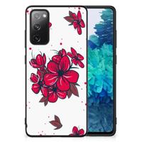 Samsung Galaxy S20 FE Bloemen Hoesje Blossom Red - thumbnail