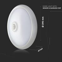 V-TAC 21808 LED-plafondlamp LED LED Energielabel: F (A - G) 12.00 W Wit - thumbnail