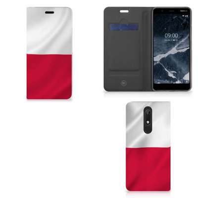 Nokia 5.1 (2018) | Standcase | Polen Nokia 5.1 (2018) | Standcase | Polen