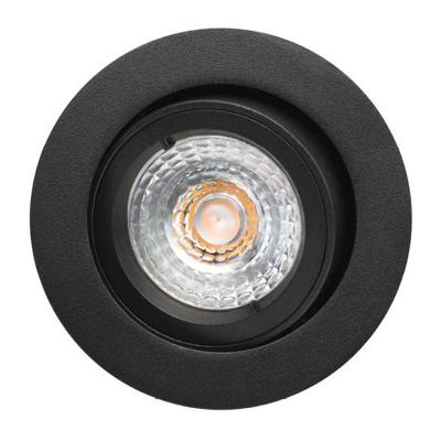 SG LED inbouwspot Jupiter Outdoor mat zwart LED GU10 914930 excl. lamp grotere randen leverbaar