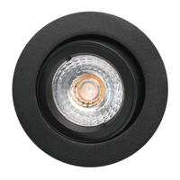 SG LED inbouwspot Jupiter Outdoor mat zwart LED GU10 914930 excl. lamp grotere randen leverbaar - thumbnail