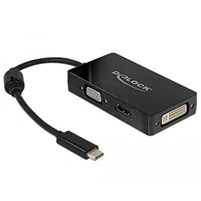 DeLOCK USB-C > VGA / HDMI / DVI / DisplayPort adapter DeLOCK USB-C > VGA / HDMI / DVI / DisplayPort adapter