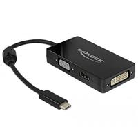 DeLOCK USB-C > VGA / HDMI / DVI / DisplayPort adapter - thumbnail