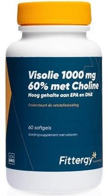 Fittergy Visolie 1000mg 60% Met Choline Capsules Fittergy Visolie 1000mg 60% Met Choline Capsules