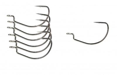 Savage Minnow Weedless Ewg Hooks Tin 6St. 3/0 For 80mm Tail