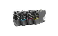 Brother Inktcartridge LC-421VAL Origineel Combipack Zwart, Cyaan, Geel, Magenta LC421VAL - thumbnail