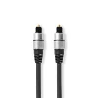 Optische Audiokabel | TosLink Male - TosLink Male | 1,50 m | Antraciet - thumbnail