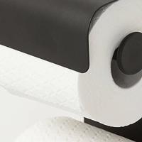 Sealskin Toiletrolhouder dubbel Brix Zwart - thumbnail