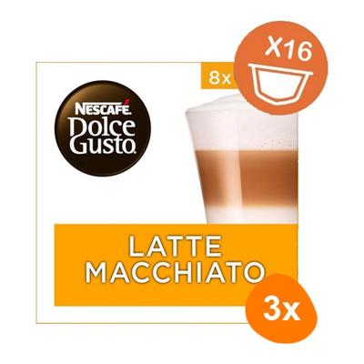 Dolce Gusto - Latte Macchiato - 3x 16 Capsules Dolce Gusto - Latte Macchiato - 3x 16 Capsules