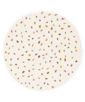 Boho&me Rond hoogpolig vloerkleed stippen Artisan - wit|multi - 280 cm - thumbnail