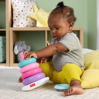 Fisher-Price Piramide Arcobaleno Giocattolo Attività Impilabile per Bambini Fisher-Price JGP94 - thumbnail