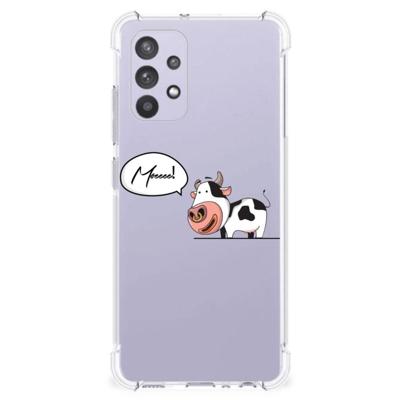 Samsung Galaxy A32 4G | A32 5G Enterprise Editie Stevig | Bumper Hoesje | Cow Samsung Galaxy A32 4G | A32 5G Enterprise Editie Stevig | Bumper Hoesje | Cow
