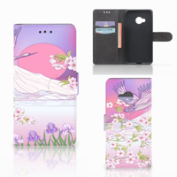 HTC U Play Telefoonhoesje met Pasjes Bird Flying - thumbnail