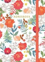 Adresboek (klein) Flowers - thumbnail