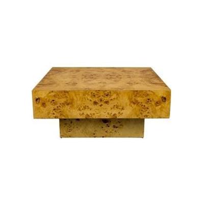 Dutchbone Salontafel 'Quinn' Eucalyptushout, 90 x 90cm