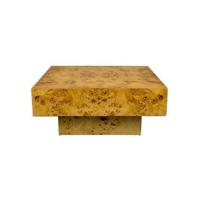 Dutchbone Salontafel 'Quinn' Eucalyptushout, 90 x 90cm - thumbnail