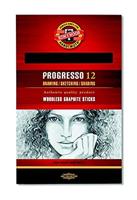 Grafietstift koh i noor progresso 8911 4b | 12 stuks - thumbnail