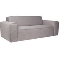 Zuiver 2,5-zits Bank 'Bor' kleur Grijs - thumbnail