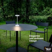 SLV Buiten tafellampVinolina wit - oplaadbaar - 1007360 - thumbnail