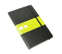 Moleskine notitieboek, ft 13 x 21 cm, effen, soepele cover, 192 bladzijden, zwart - thumbnail