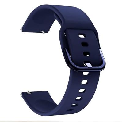 Siliconen sportband - Donkerblauw - Xiaomi Mi Watch / Xiaomi Watch 2 / Xiaomi Watch S1 / S2 / S3 / S4
