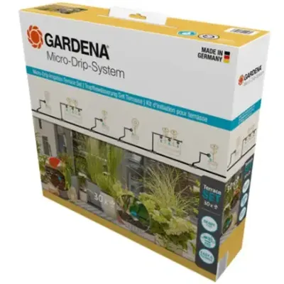 GARDENA 13400-20 Micro-Drip system Complete bewateringsset 13 mm (1/2) Ø GARDENA 13400-20 Micro-Drip system Complete bewateringsset 13 mm (1/2) Ø