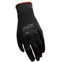 Cyclon montagehandschoenen m8 nylon/pu zwart/rood (20pr) - thumbnail