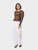 Neo Noir Blouse Ella Dot | Brown - thumbnail