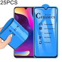 25 stuks 2.5 D volledige lijm volledige cover keramiek film voor Huawei Honor 10 Lite/Honor 20 Lite/P Smart (2019) - thumbnail