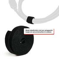 Label the Cable LTC 1210 19 inch Klittenband Zwart - thumbnail