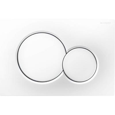 Bedieningsplaat Sigma by Geberit Frontbediening Mat Wit