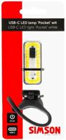 Simson usb-c led lamp 'pocket' wit - thumbnail