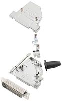 encitech DTSL25-LJSRG-S-DMP-W-K 6355-8042-23 D-sub male connectorset 45 ° Aantal polen: 25 Soldeerkelk 1 stuk(s) - thumbnail